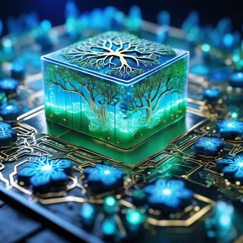 Natural Organic Intelligence AI Neural Network Agents programed by nature