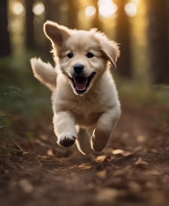 Schmoopy the loving and clever puppy